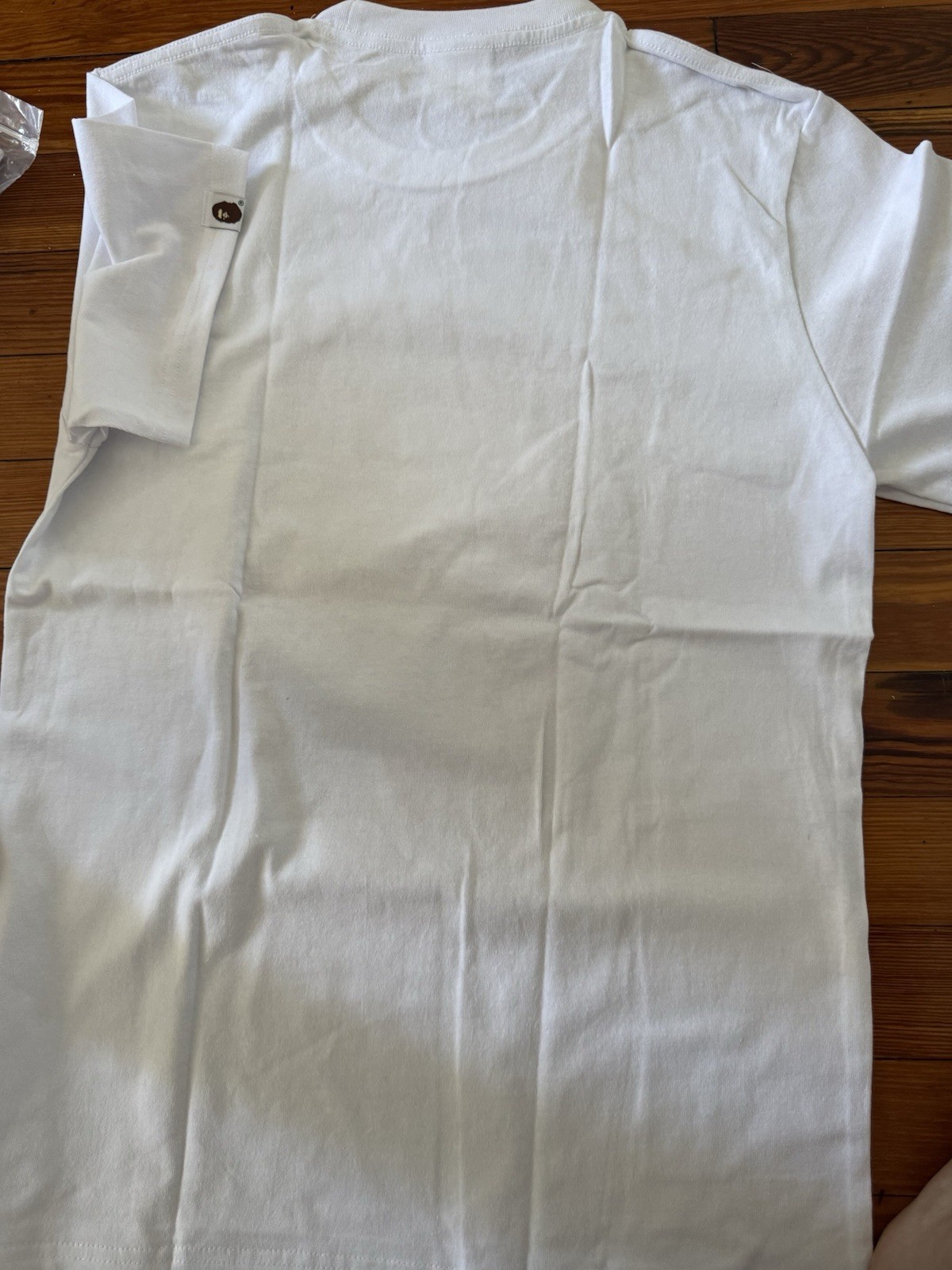 A Bathing Ape BAPE By Bathing Ape Ape Head Logo Graphic Tee White XL