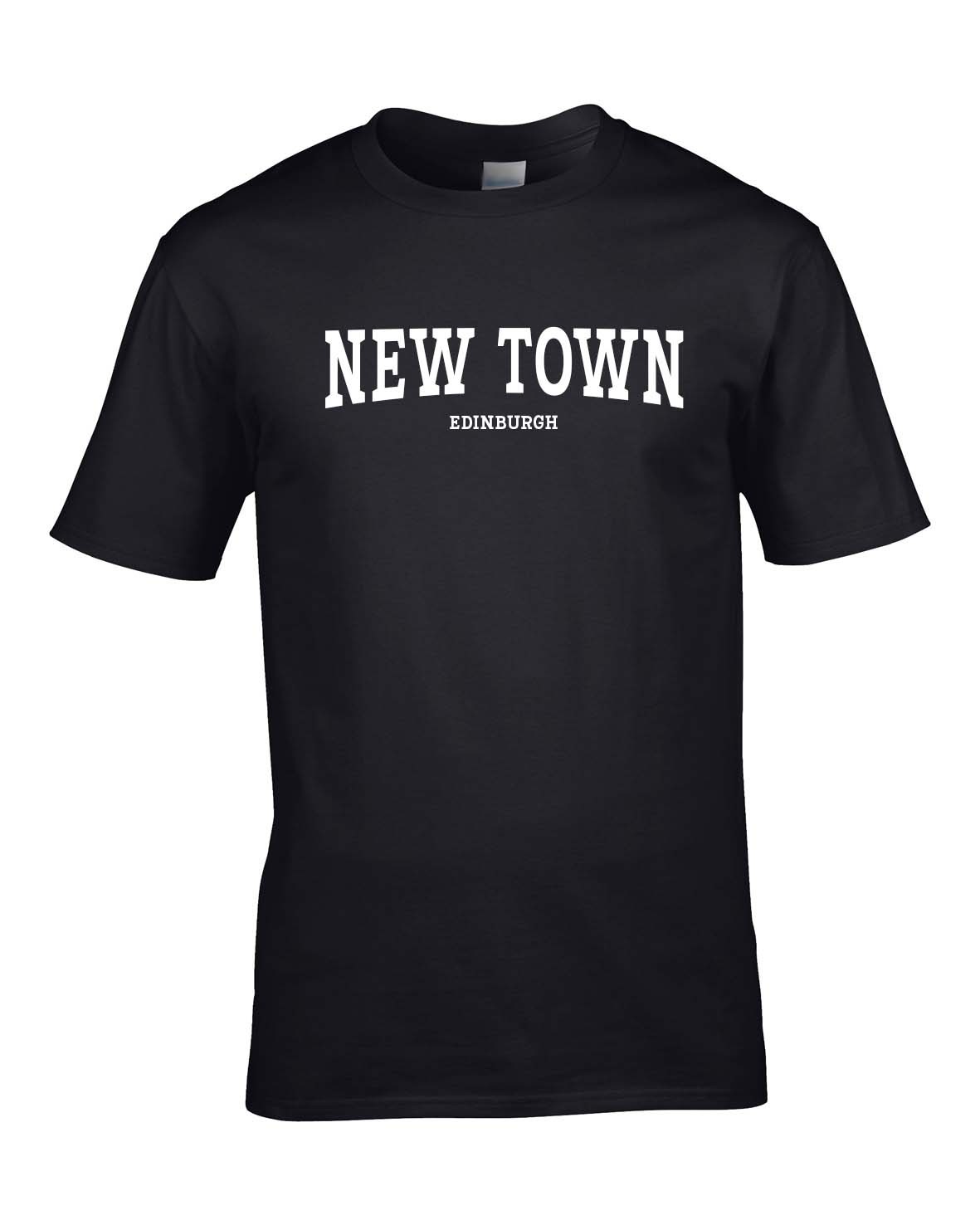 MENS New Town UK CITY HOMETOWN T-SHIRT BIRTHDAY GIFT