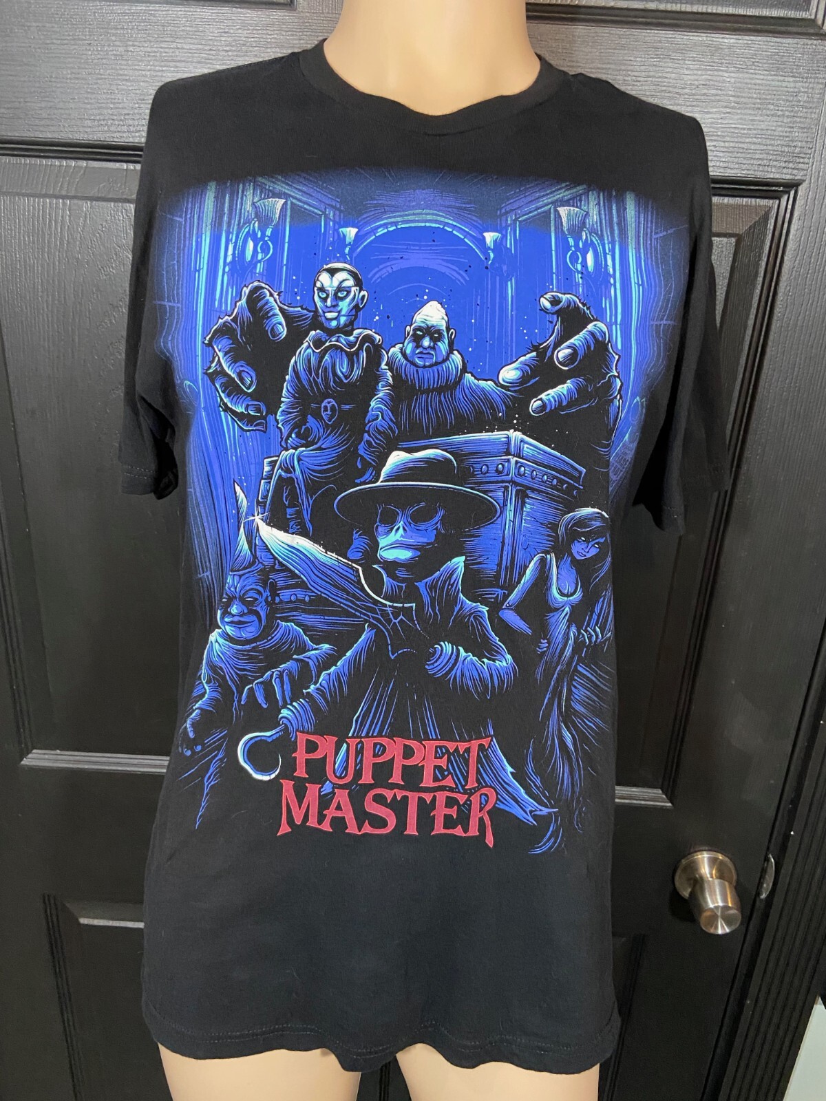 Cavity Colors Puppet Master Dan Mumford Black Medium T-Shirt