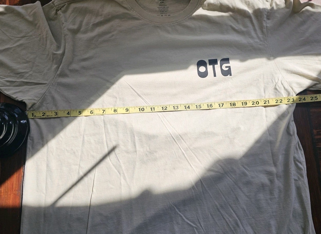 John Summit Off The Grid Records T Shirt Men’s XXL EDM House DJ Rave Bone Color