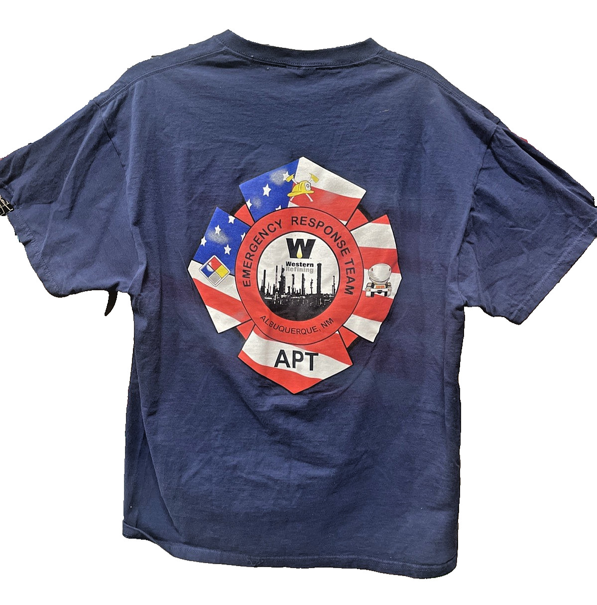 Emergency Response Team Albuquerque NM Western Refinery Size XL T-shirt