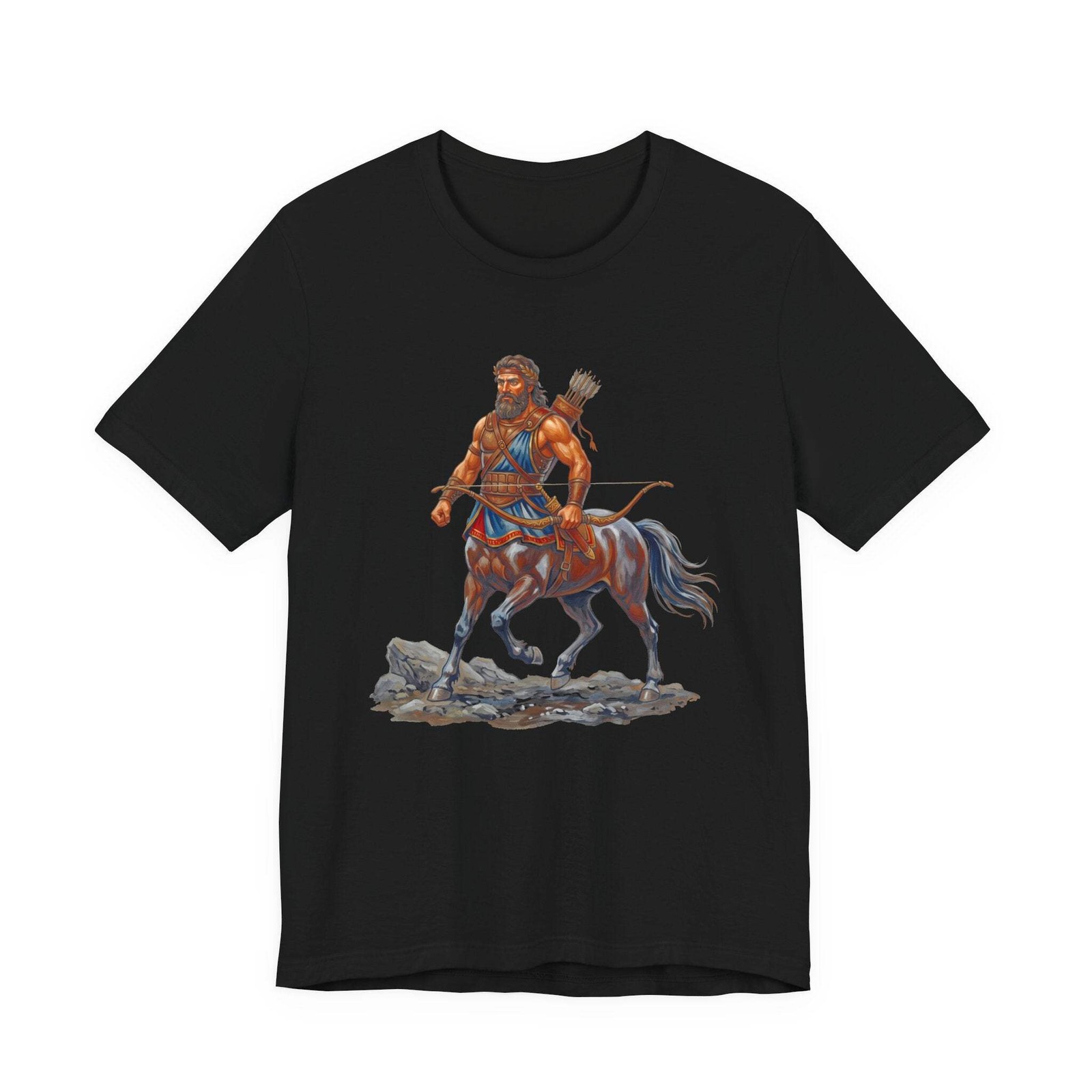Centaur Archer Greek Mythology T-Shirt | Fantasy Warrior Graphic Tee Shirt