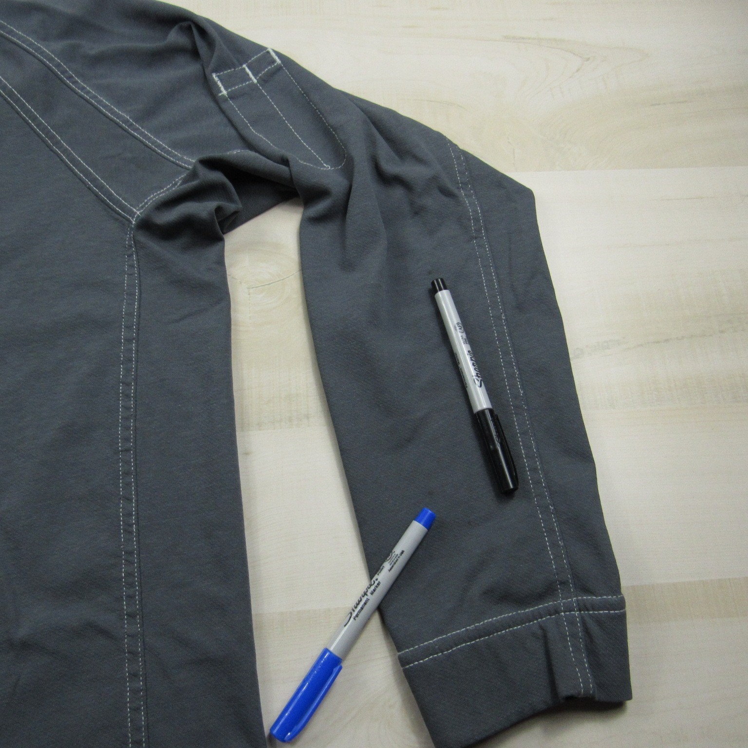 Bulwark Shirt Mens Large Gray Henley FR Fire Resistant IQ Westex Pocket Cat 2 A1