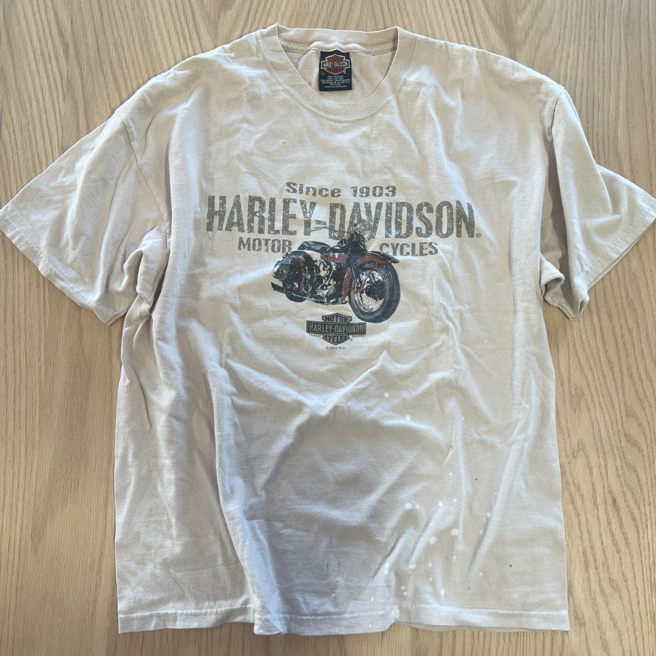 Vintage 2001 Harley-Davidson graphic tee