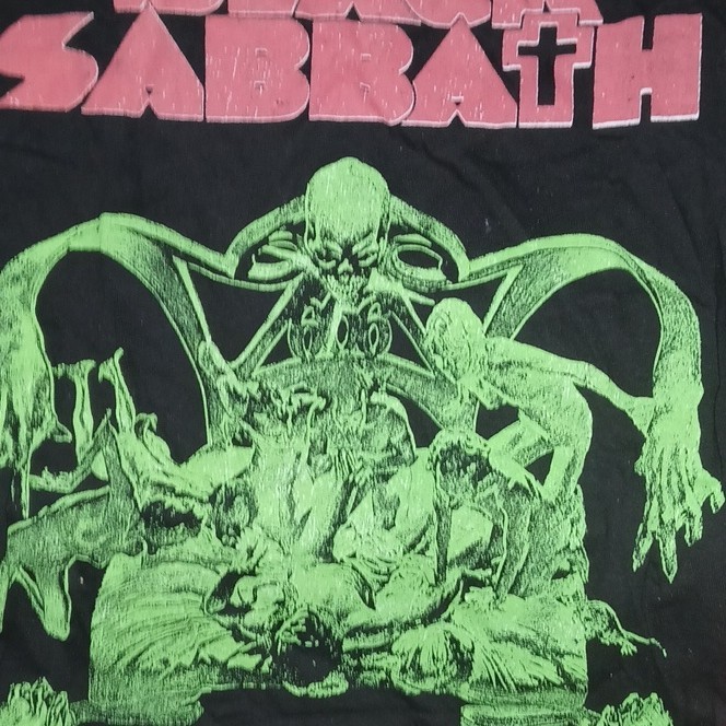 Alstyle Heavyweight Black Sabbath Graphic Tee Men’s S CH P Cotton Crew Neck