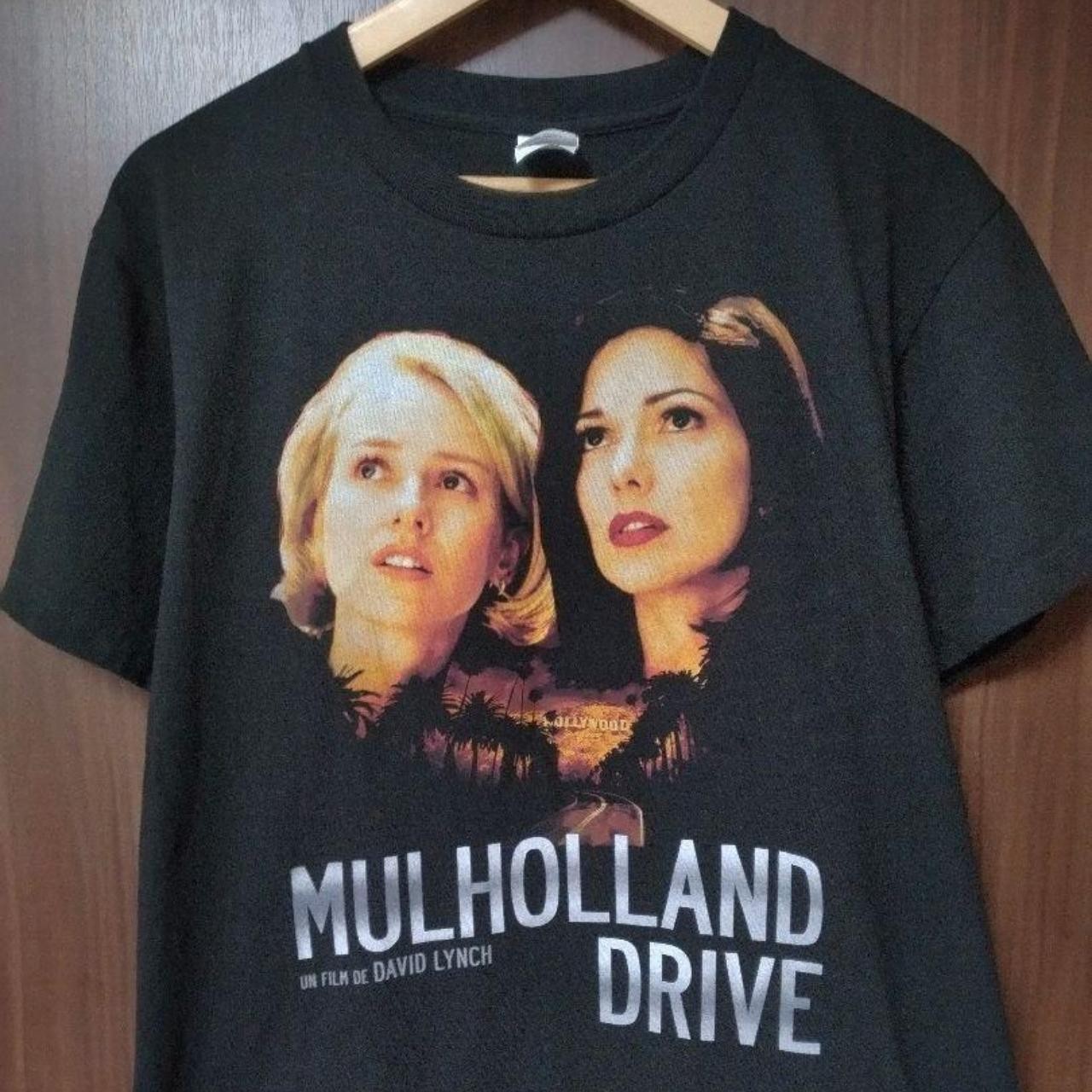 Vintage style mulholland david lynch movie tshirt, vintage movie tshirt