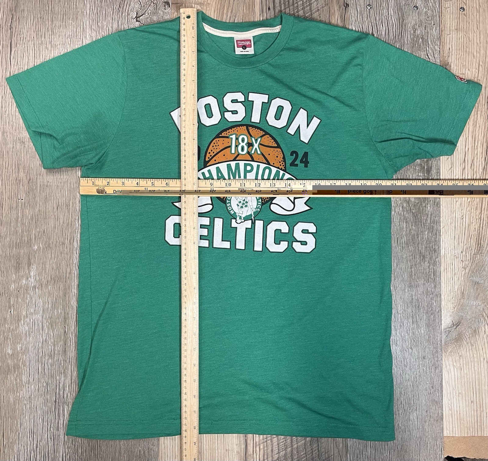 Lot Of 5 HOMAGE Retro Style T-Shirts Men L Red Sox Celtics Hockey Topps Baseball