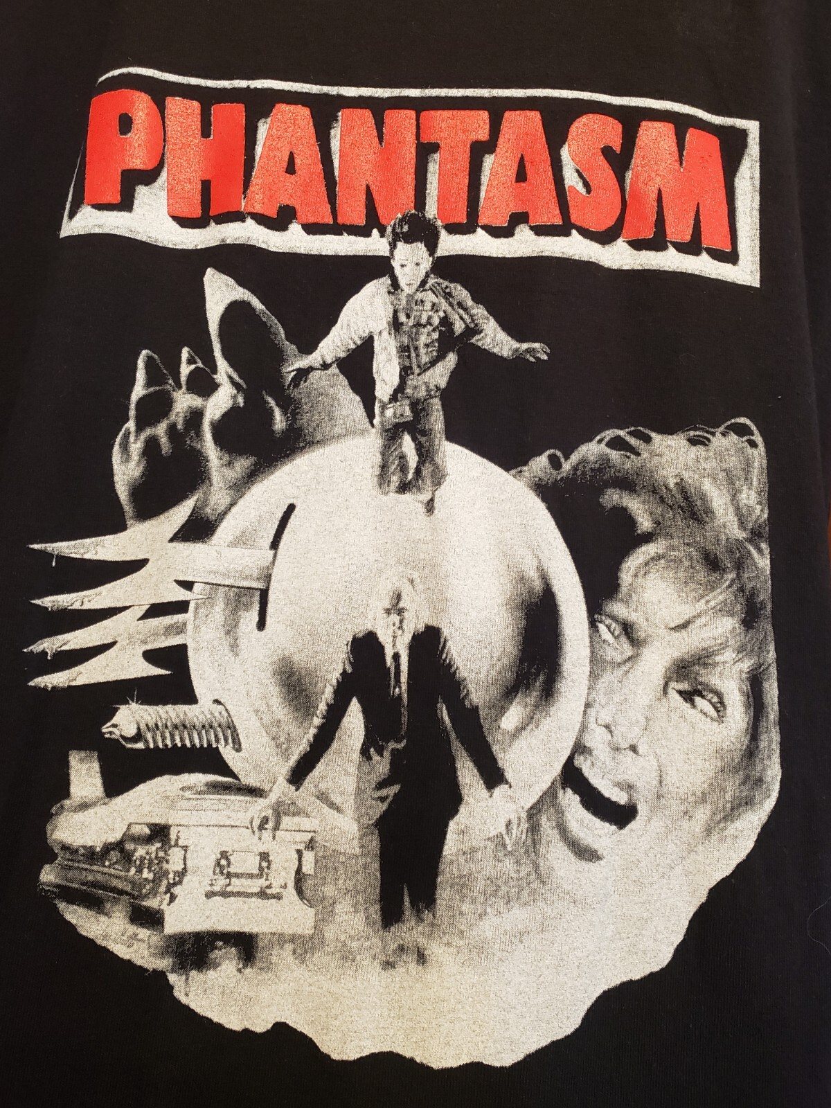 PHANTASM MOVIE Tall Man Angus Scrimm T-Shirt Cult Horror Vtg Y2K Rotten 3XL