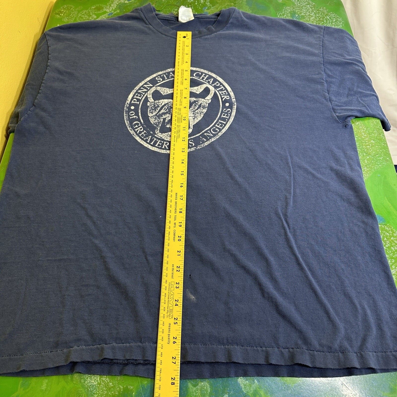 Vtg Distressed Penn State Chapter of Greater Los Angeles Double Sided T-Shirt 2X