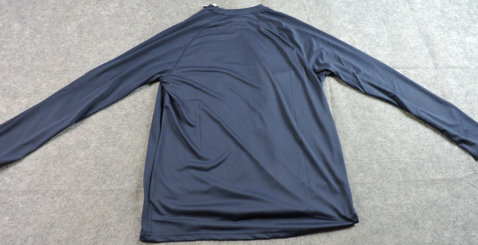 Timberland Pro Mens Medium Wicking Long Sleeve Athletic Fit Navy Blue T Shirt