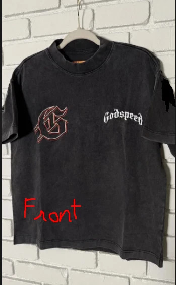 Vintage Style Godspeed Logo T-Shirt Two Sided S-4XL Reprint POPULAR
