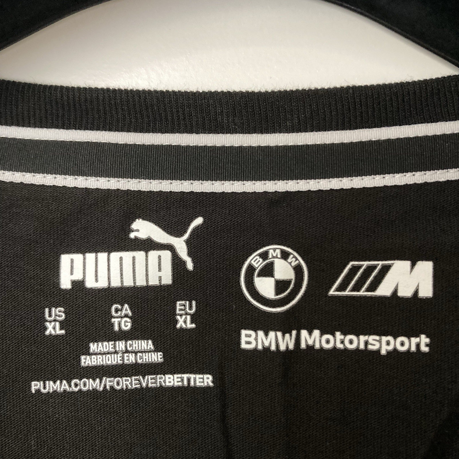 Puma BMW MMS Motorsport Statement Graphic Mens Tee T-Shirt Size XL
