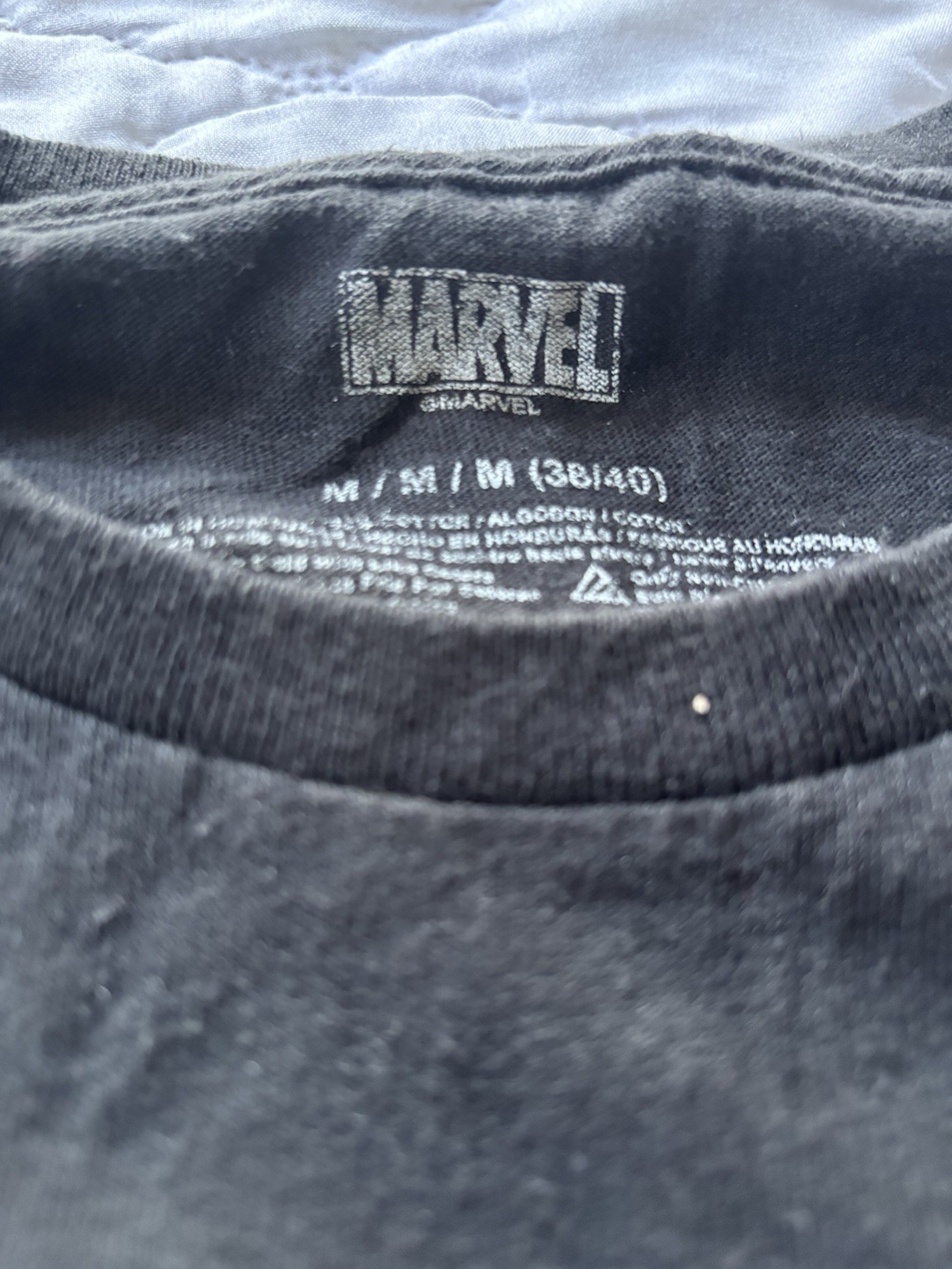 Marvel Men’s Black Crew Neck Short Sleeve Cotton Venom Graphic T-Shirt Size M