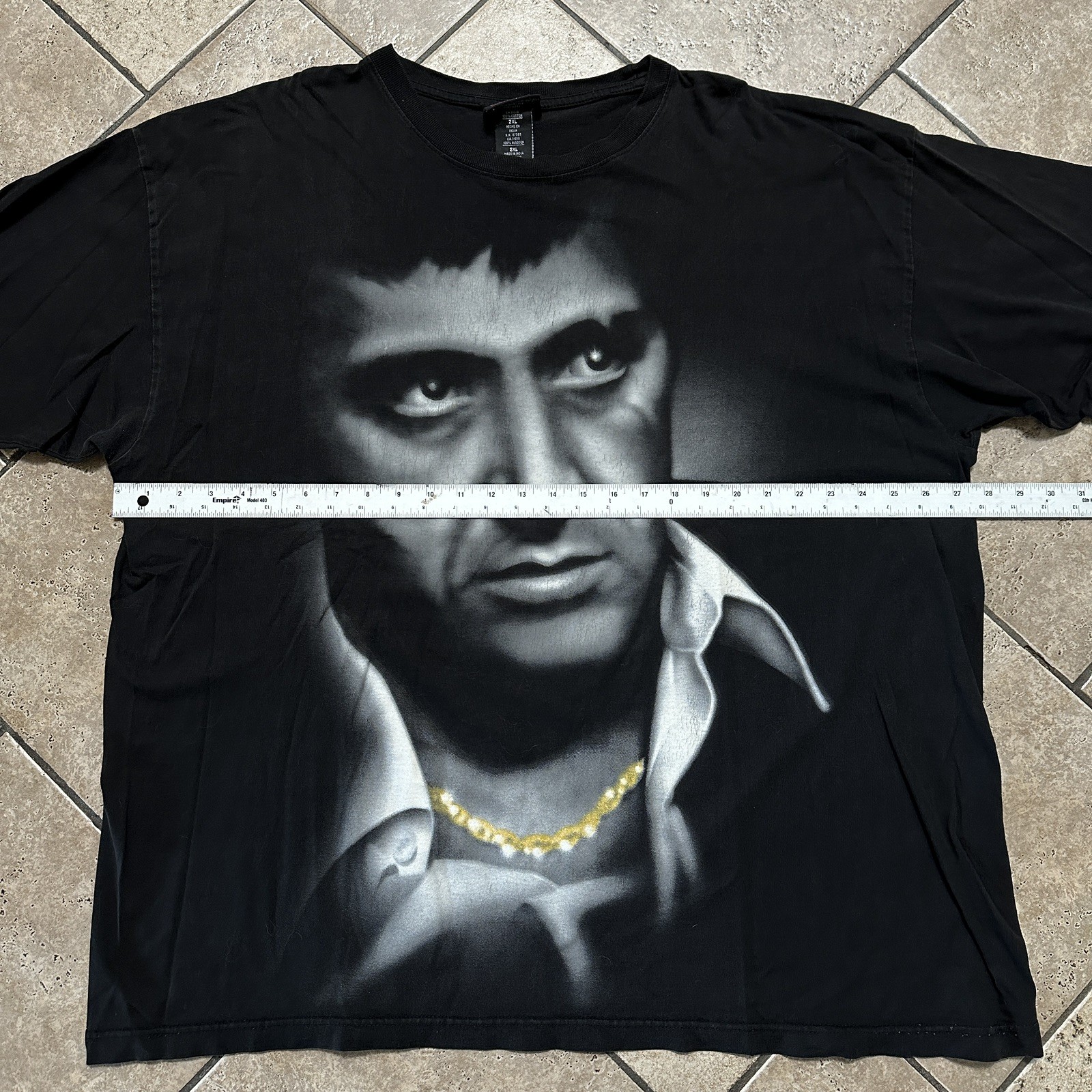 Vintage Universal Studios Official Tony Montana Scarface Men’s T-Shirt Size 2XL