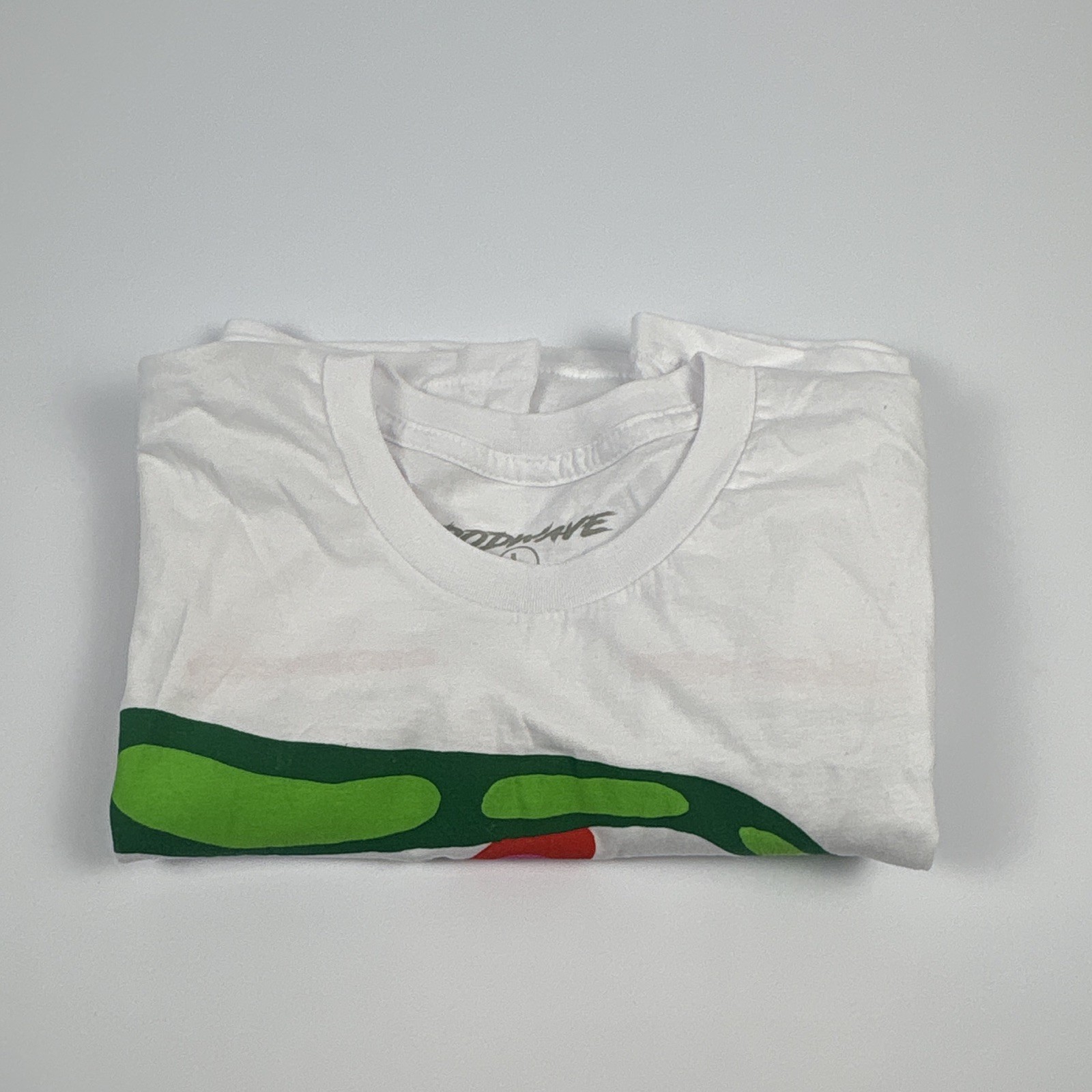 RODWAVE Beautiful Mind Tour White Graphic Logo Crew Neck Tee Men’s Regular L