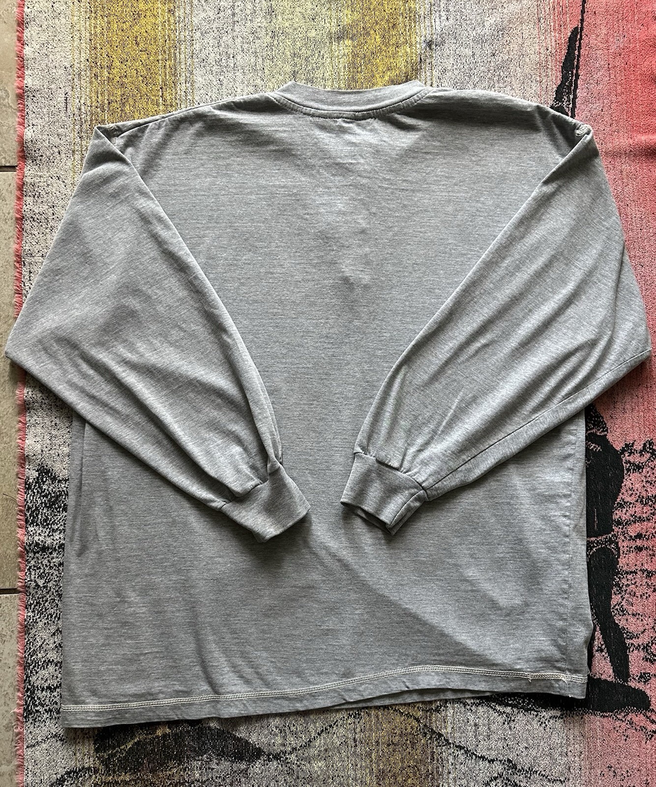 Vintage Scooby Doo Cartoon Network Gray Shirt Size XL 2001 Y2K Long Sleeve