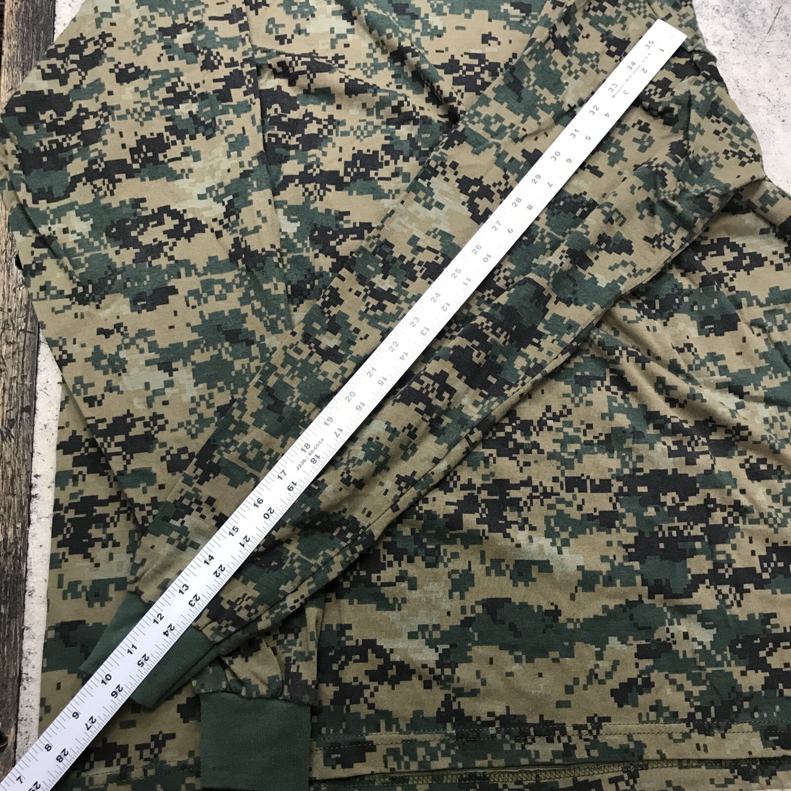TEE SWING CAMOUFLAGE Digital Camo HUNTING LONG SLEEVE SHIRT 3XL – USA Fast Ship
