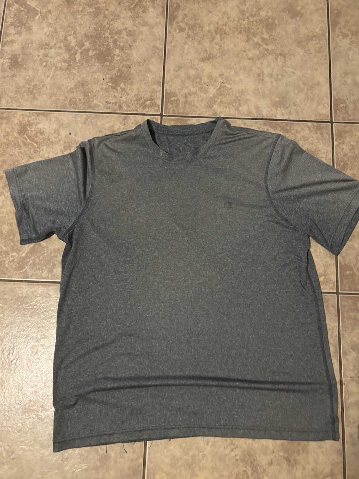 Champion T425 Men Crew Neck Short Sleeves T-Shirt Lg