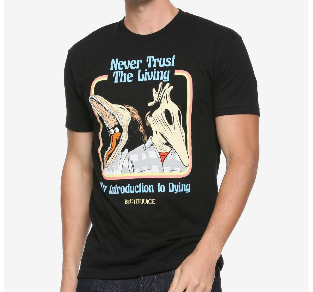 BEETLEJUICE Introduction To Dying T-Shirt New