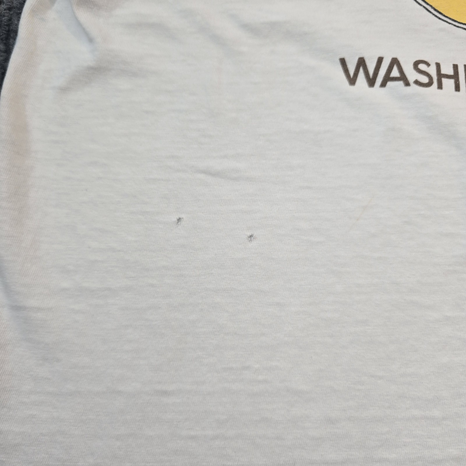 Hard Rock Cafe T Shirt Washington DC White Medium Vintage USA Single Stitch
