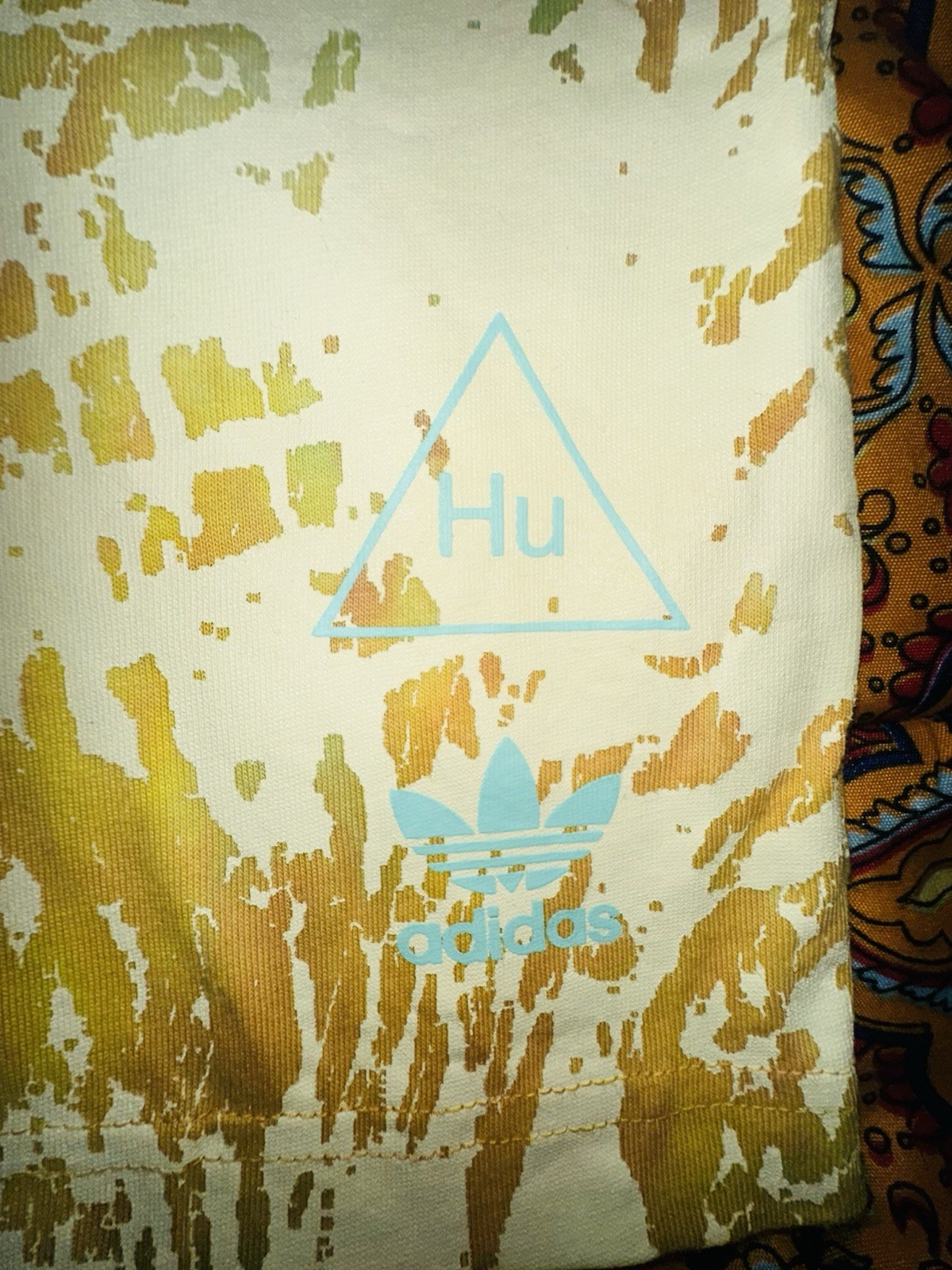 adidas Originals x Pharrell Williams Hu Men’s Tie-Dye Crew T-Shirt 2XL