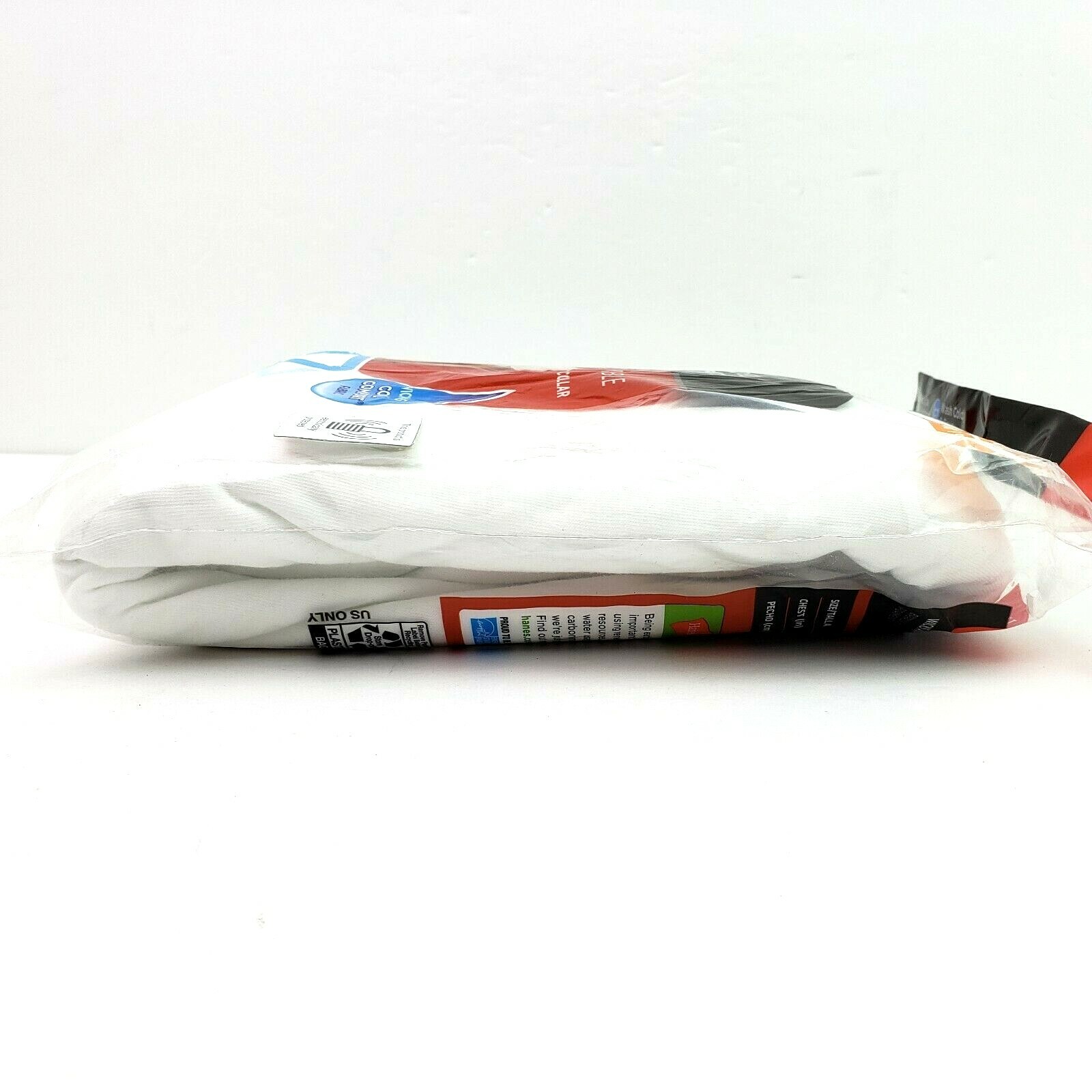 Hanes Mens Size M White Soft Tagless Short Sleeves T Shirts 3 Pack