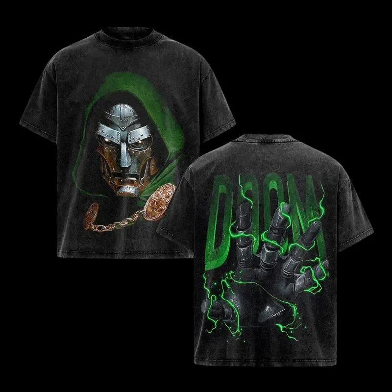 Doctor Doom Comic T-Shirt, Character Comics TV Series Graphic Design Unisex