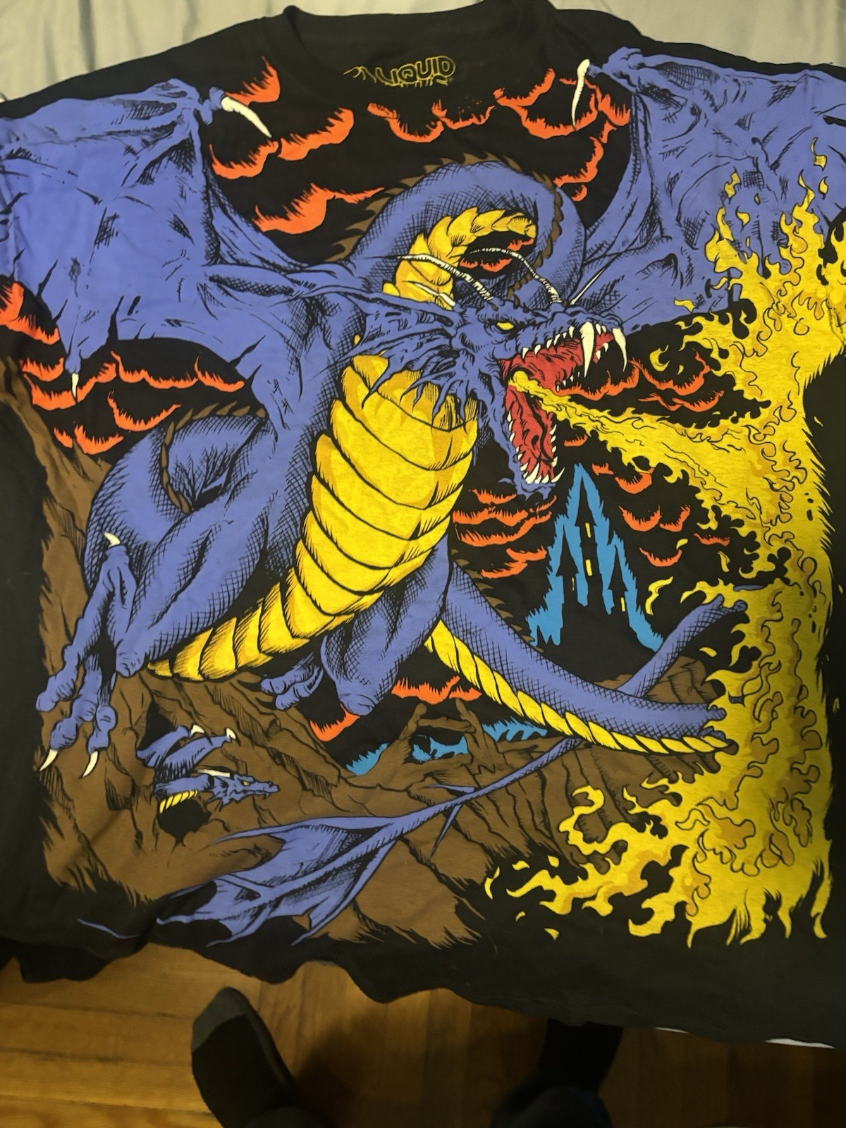 Very Rare Purple Dragon Liquid Blue