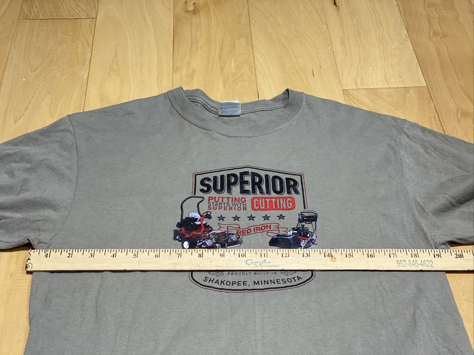 Port & Company Toro Greensmaster Performance Shakopee MN T shirt Size Medium Tee