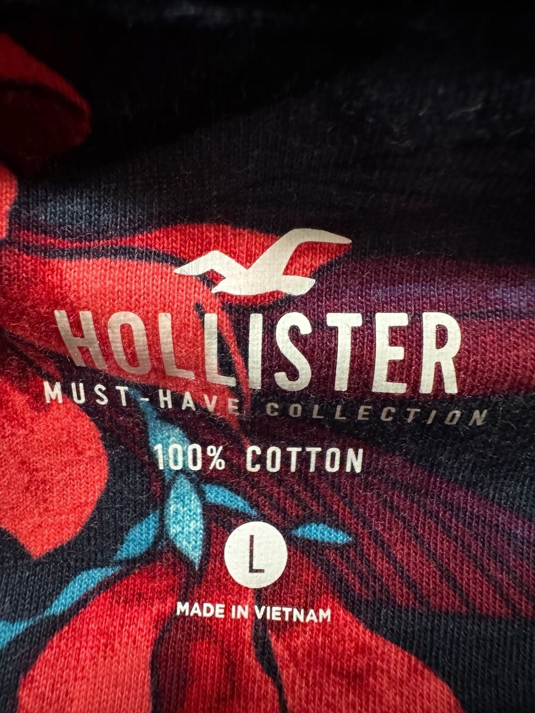 Hollister Must-Have Collection Men’s Floral Graphic T-Shirt