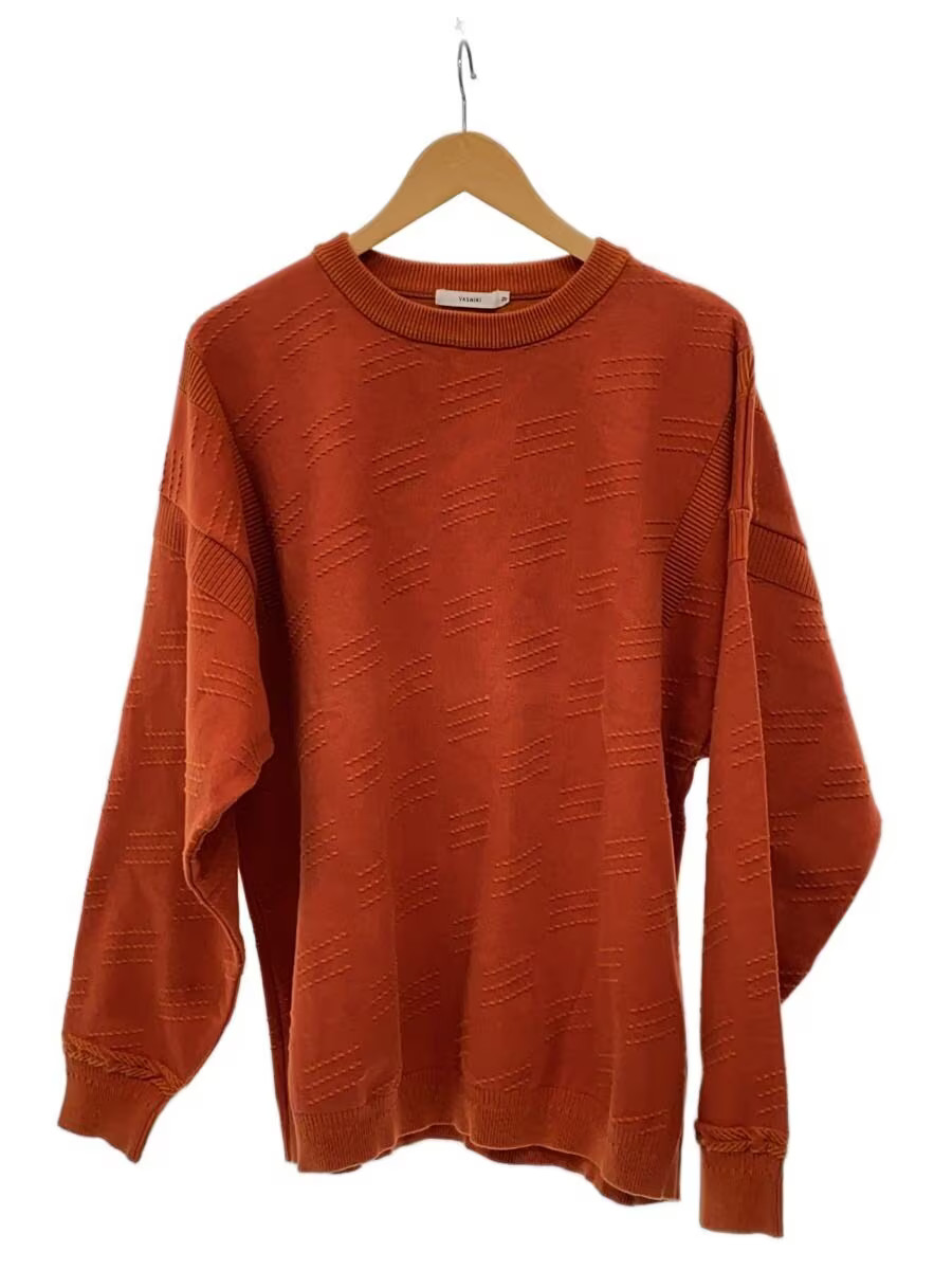 YASHIKI Knit Sweater (Thick) Size 3 Cotton ORN YSK-19AW-KN02