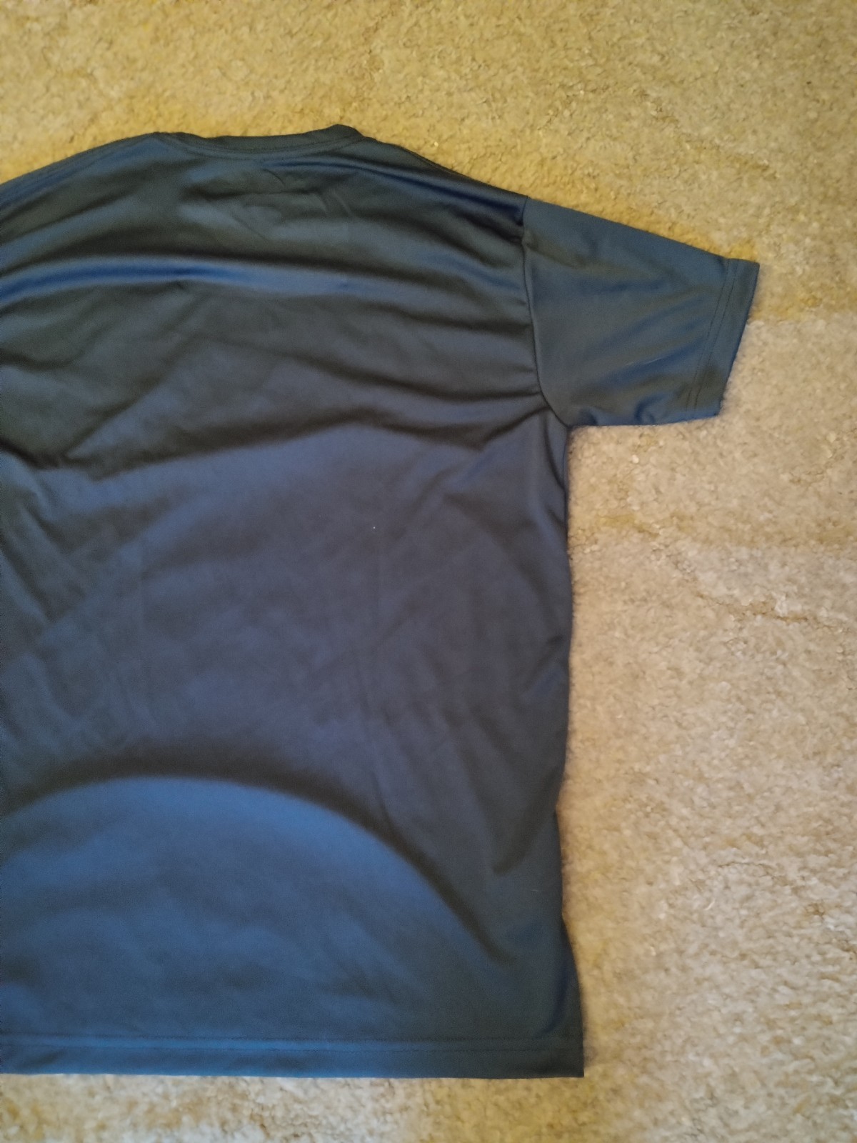 Adidas T-Shirt Men’s Large Gray Trefoil Classic Logo Short Sleeve