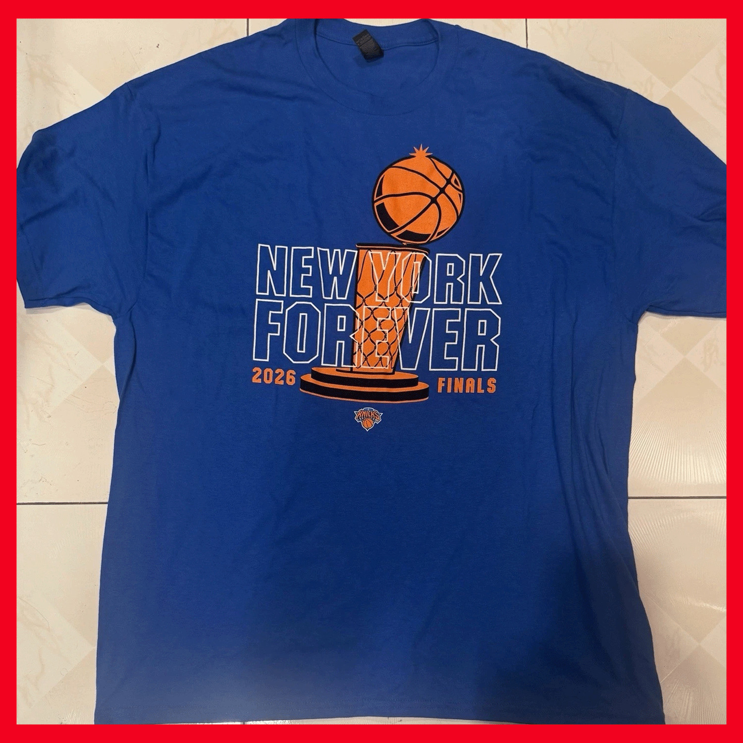 NEW NY KNICK$ 2026 FINALS MSG GAME 4 For Fan T-SHIRT REPRINT GILDAN
