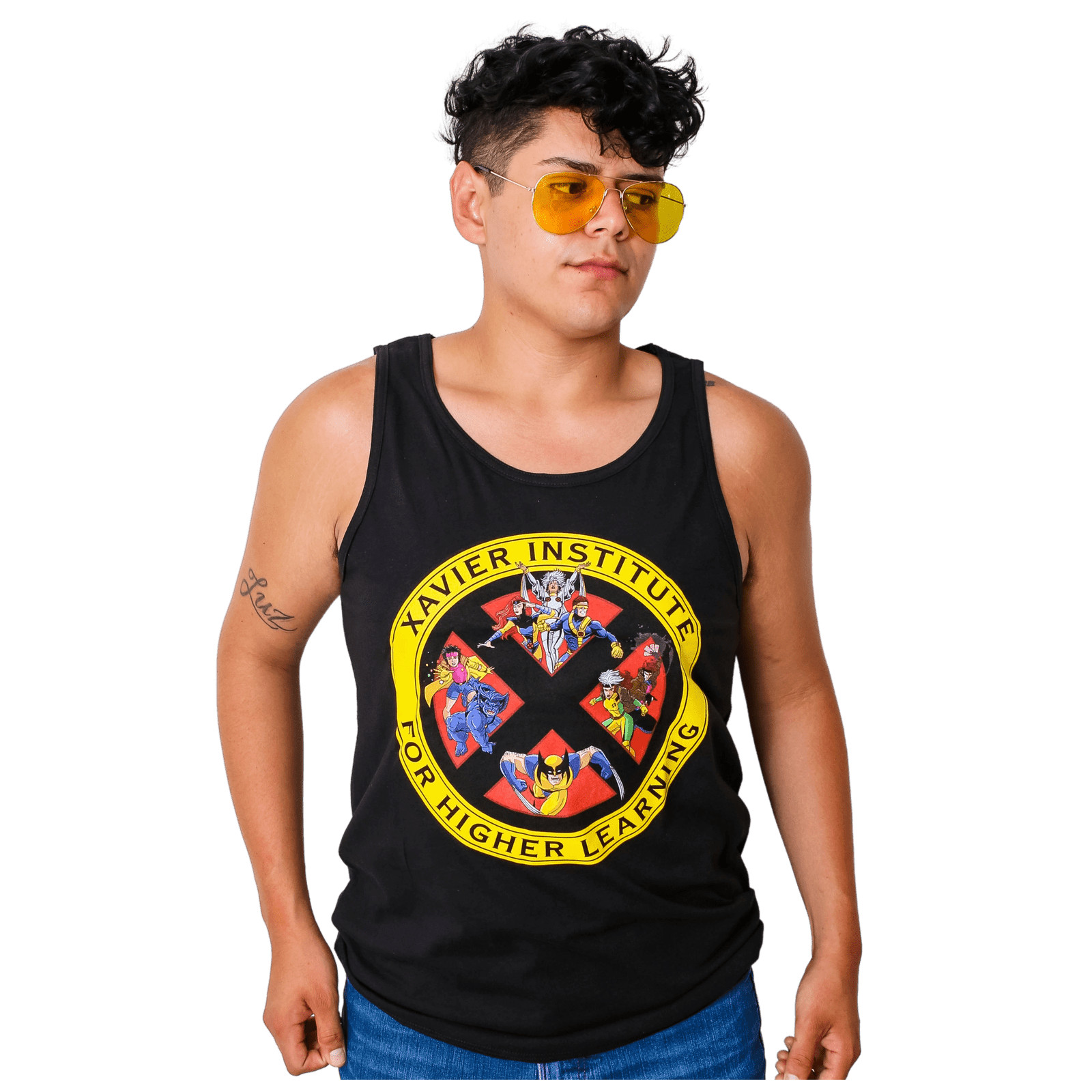 X-Men Xavier School For Higher Learning Marvel Comics Adult Tank Top