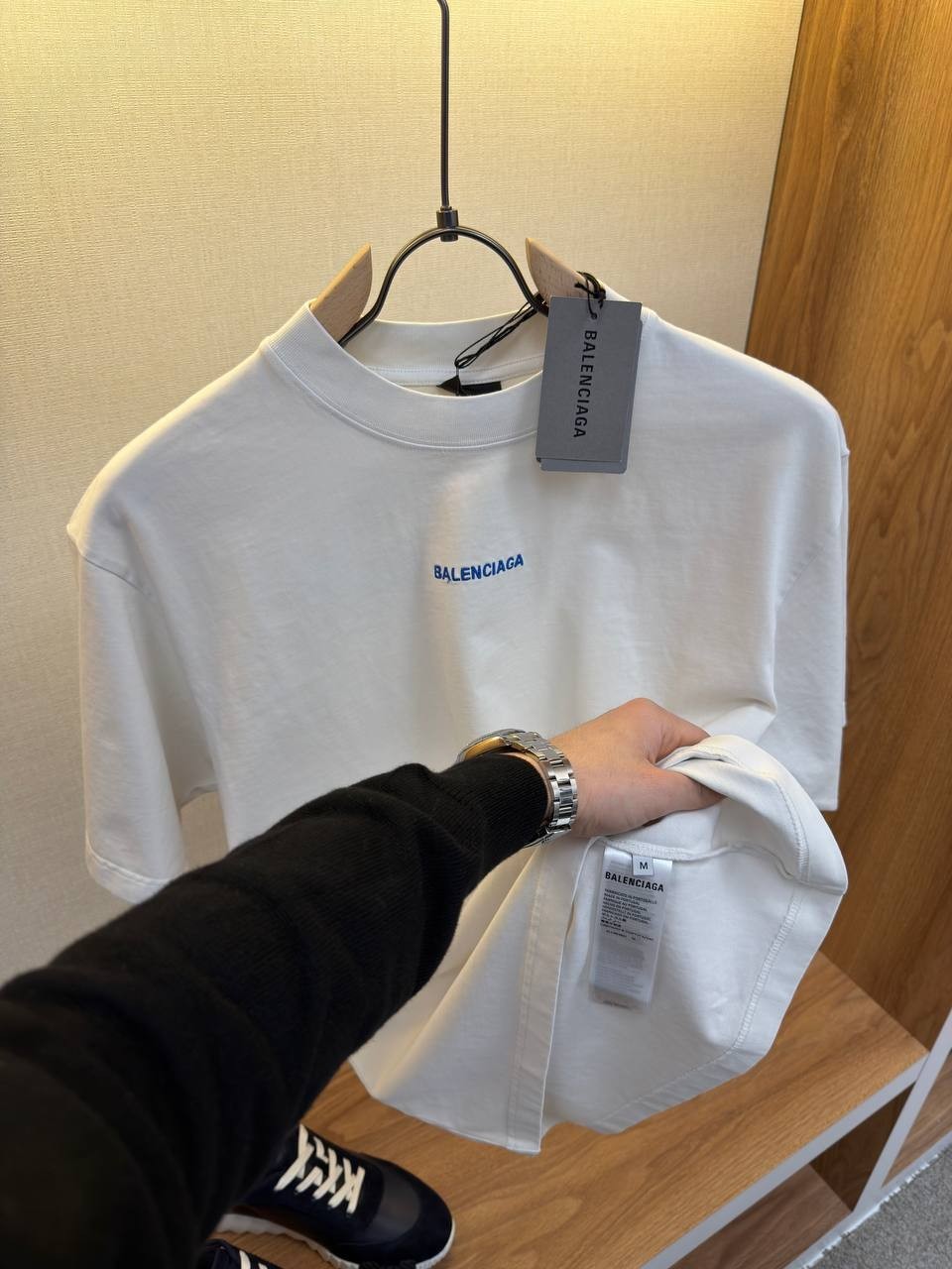 Balenciaga Crew Neck T-Shirt Size M New Original