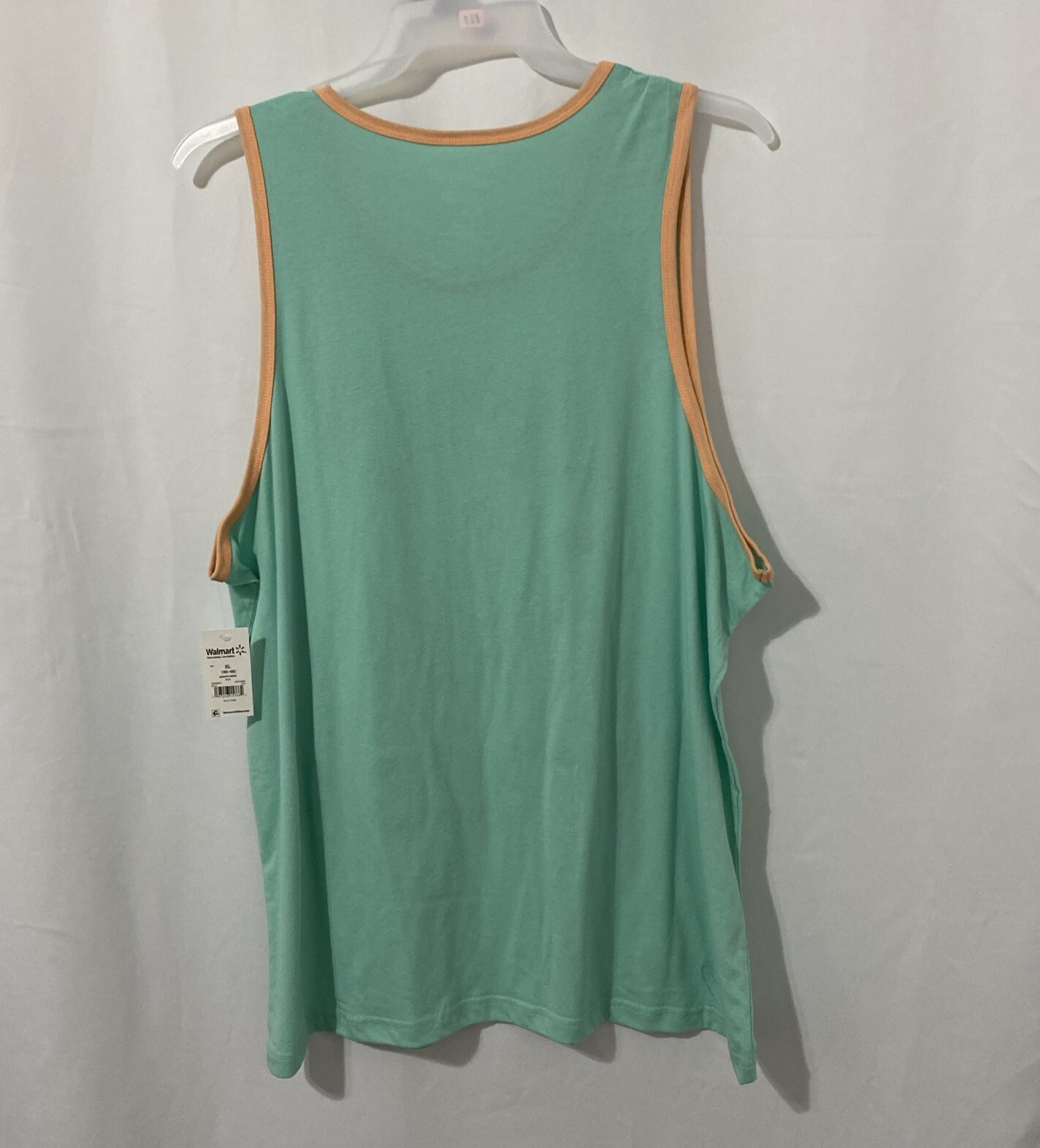 Peanuts Snoopy Men’s Pride Tank Top Shirt “Vibes” Aqua XL (46-48) NWT