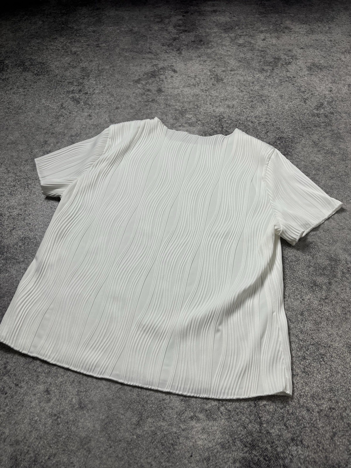 🔥90’s Issey Miyake Pleats Please Style Vintage Japan Boxy T Shirt Y2k Tee