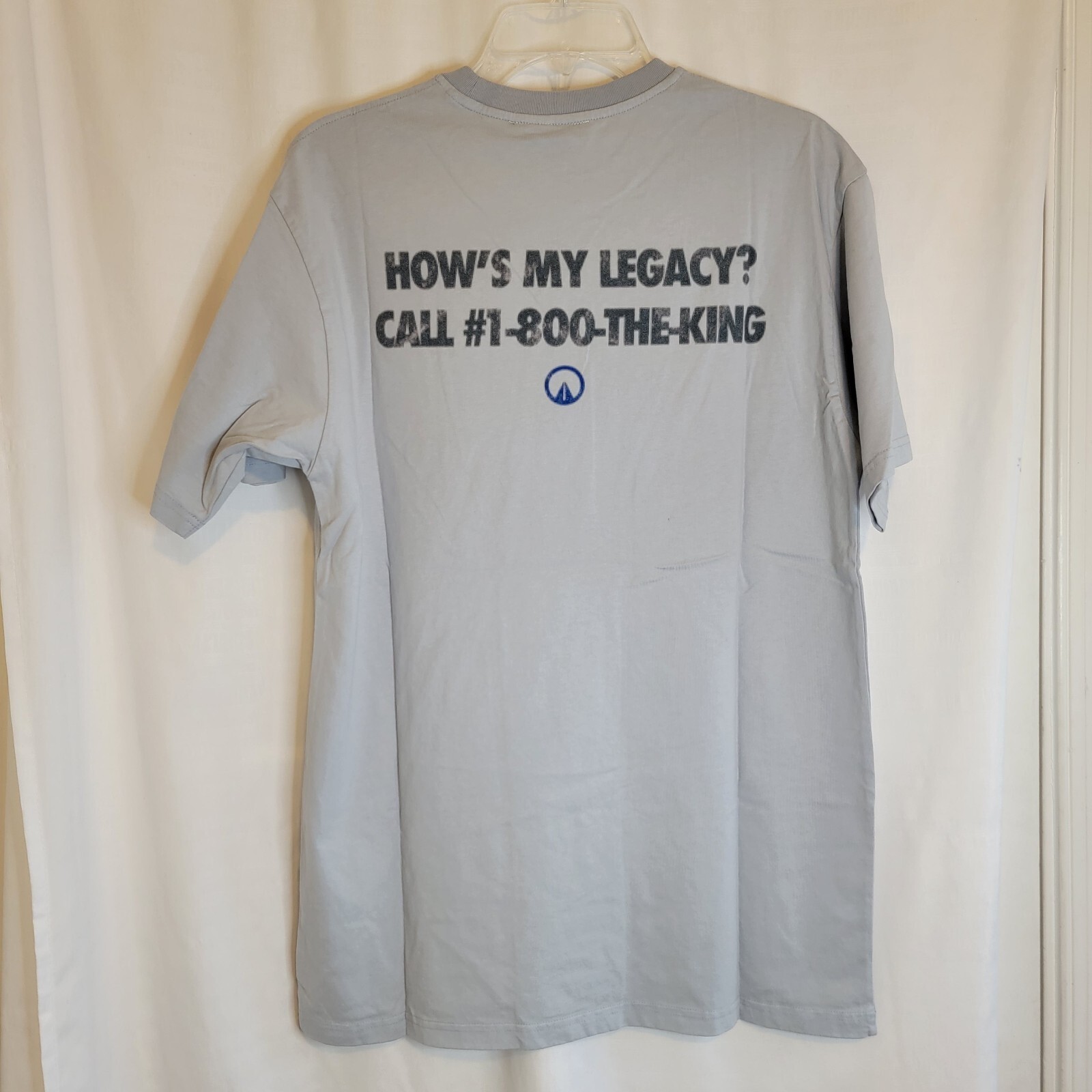 UNKNWN LeBron James Men’s Legacy Boxy T-Shirt Gray/Blue MED New With Tags
