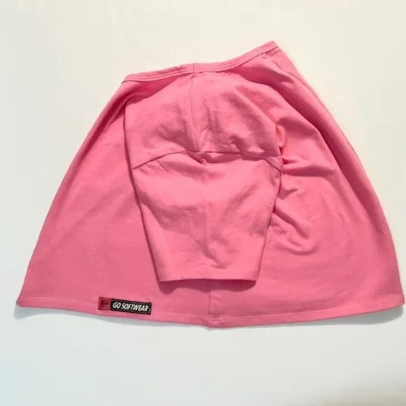 Go Softwear Size M Pacific Half Tee /Crop Top – Pink (GS-3482521-PNK-M)