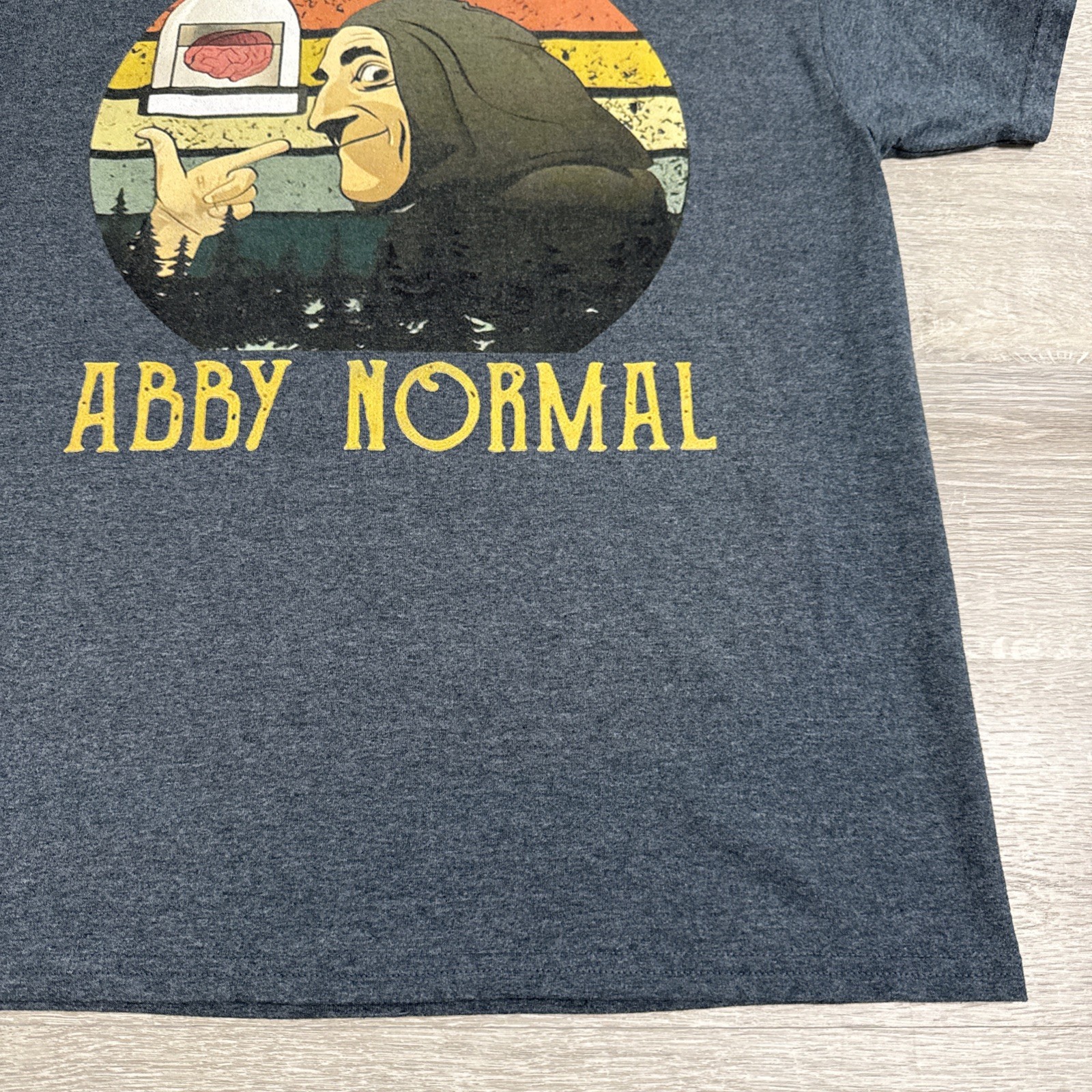 Young Frankenstein Shirt Abby Normal Igor Marty Feldman Movie Men’s Large Tee