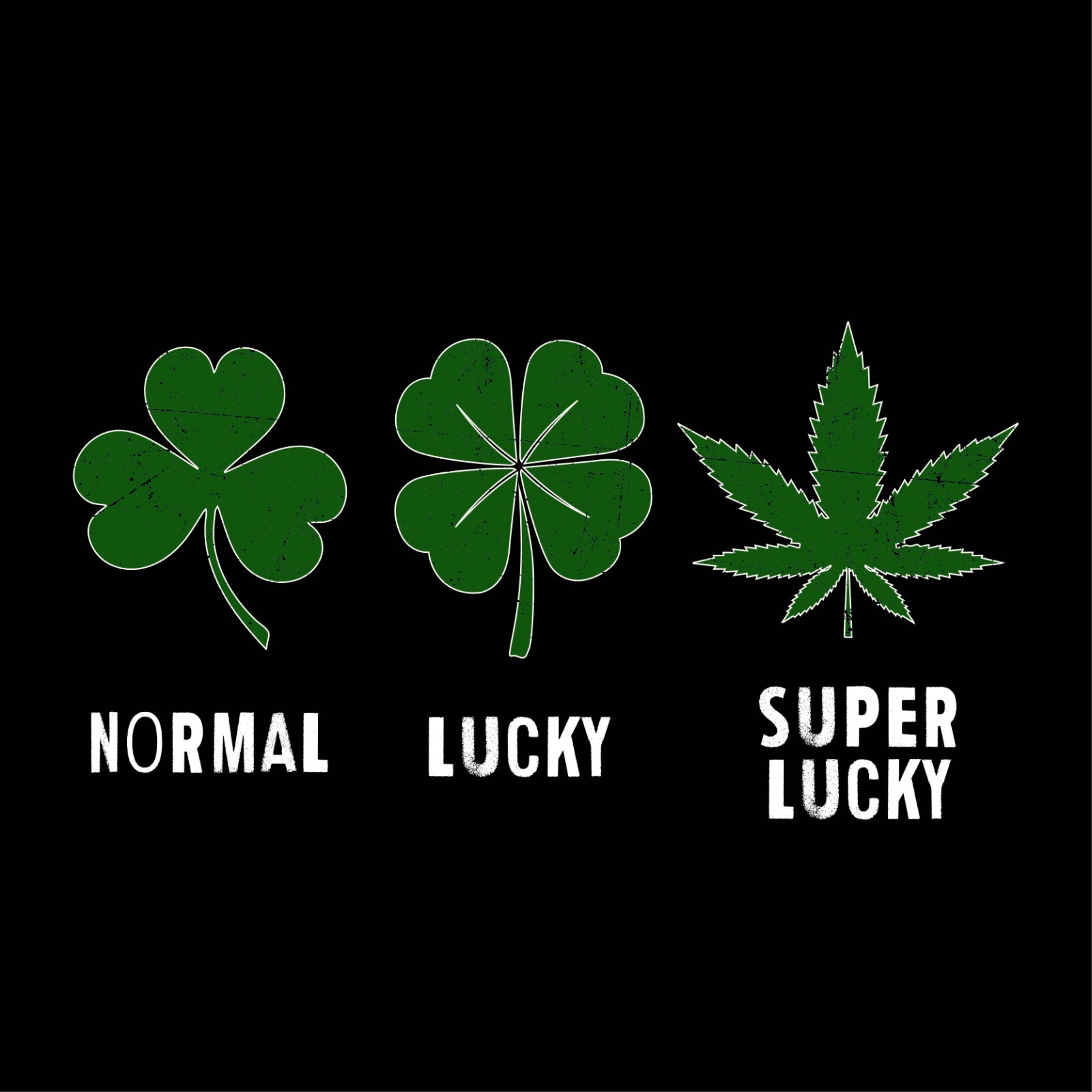 Normal Lucky Super Lucky Graphics Novelty Sarcastic Humor Men’s Hoodies
