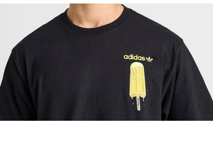 RARE NEW MENS ADIDAS ORIGINALS TREFOIL POPSICLE TREFOIL SHIRT ~SIZE Sm #KG1585