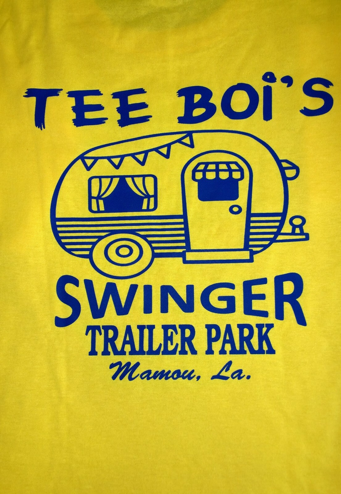BRING YOUR HOUSE AND SHARE YOUR SPOUSE TEE BOIS SWINGER TRAILER PARK T-SHIRT