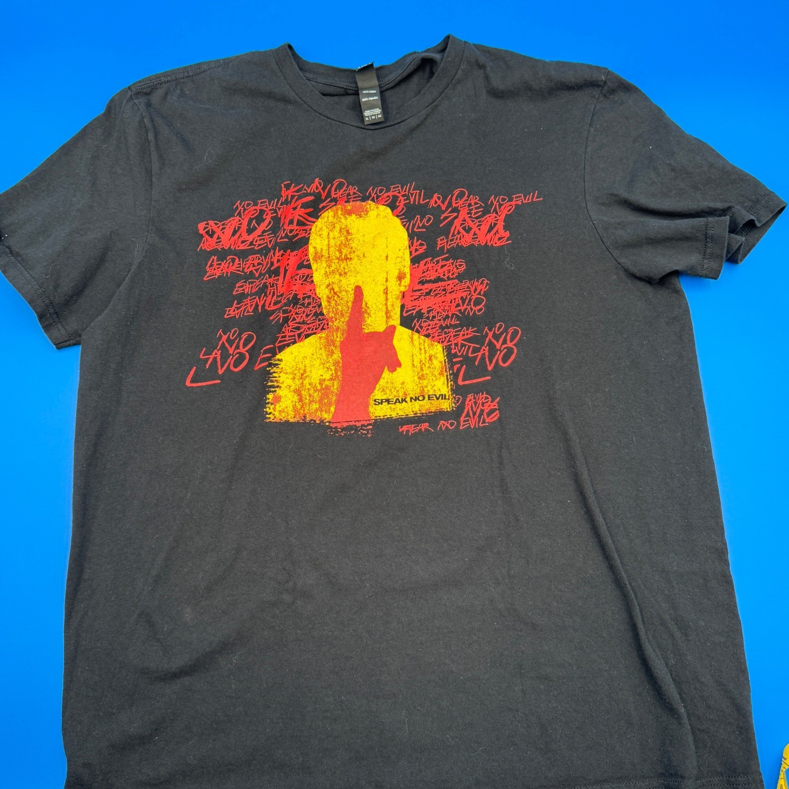 Speak No Evil Graphic Movie Promo Graphic T Shirt Mens XL Black 2024