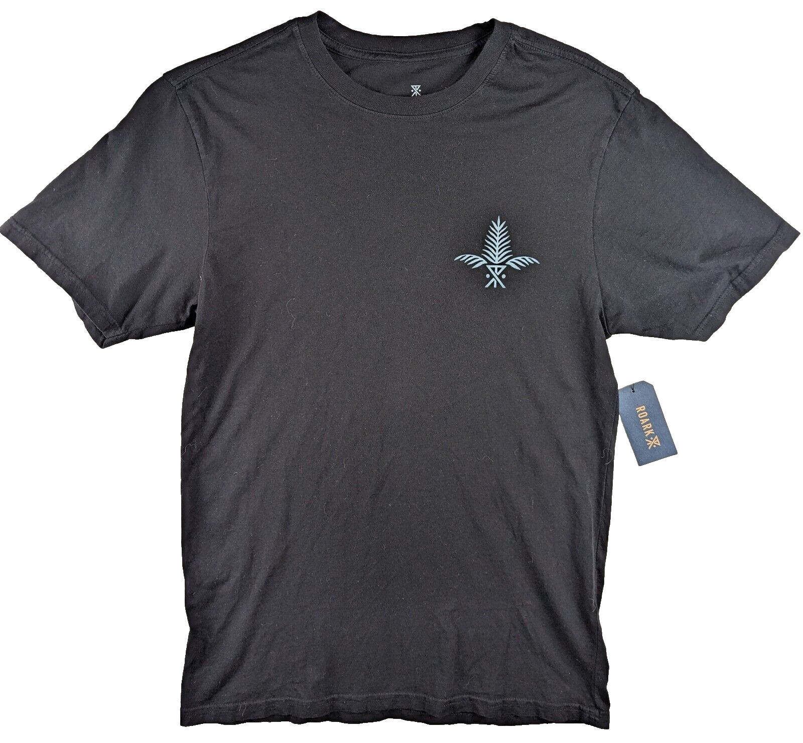 Roark Expedition Union Palm Tree Graphic T-Shirt Men S Black Cotton NWT NEW