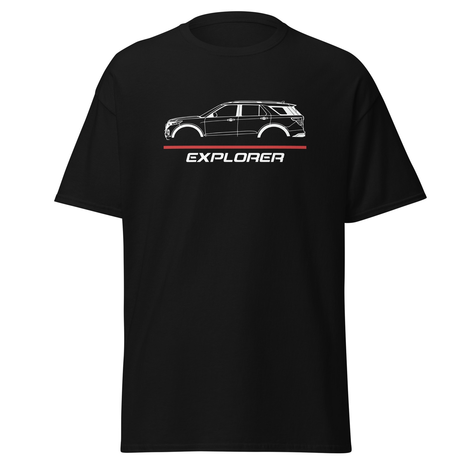 Explorer 2020 Modern EcoBoost Family Utility Graphic Tee T-Shirt Gift