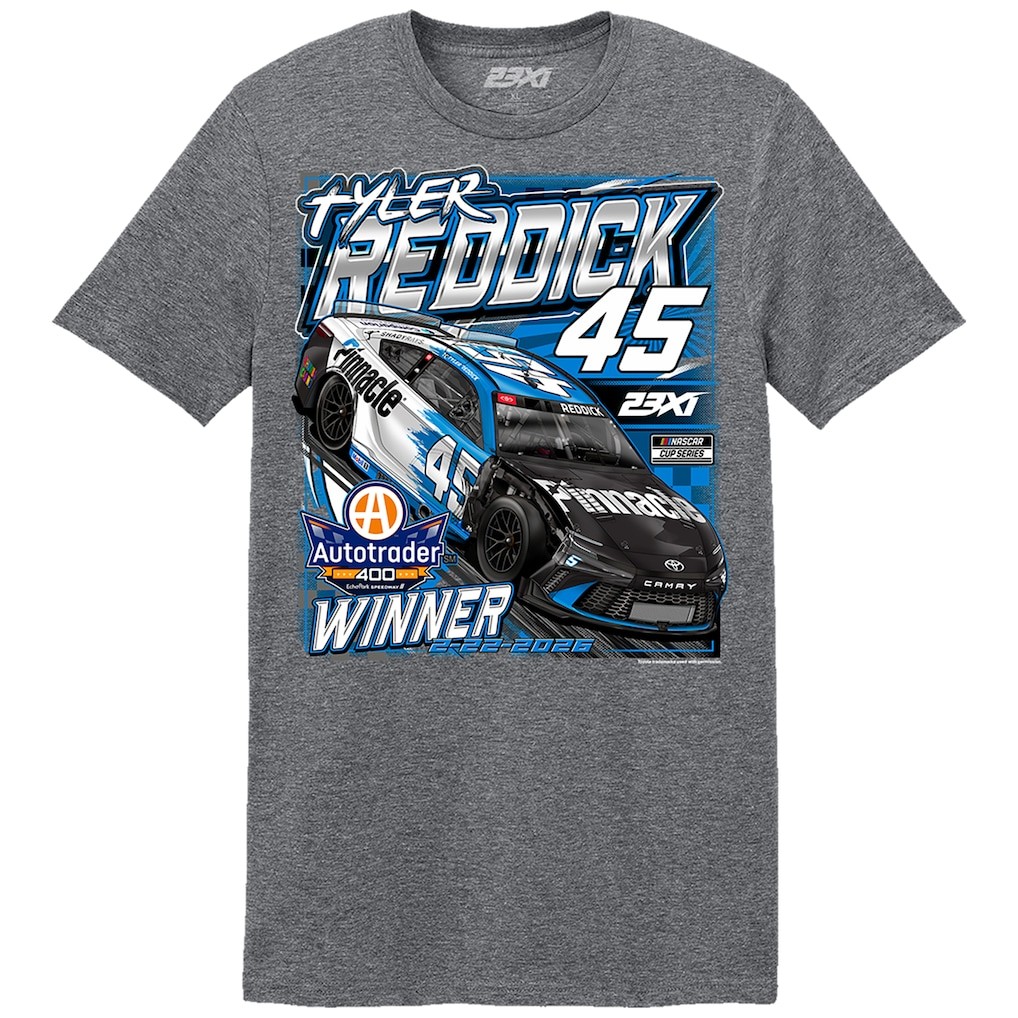 Tyler Reddick AutoTrader 400 Race Winner T Shirt NASCAR Victory Tee