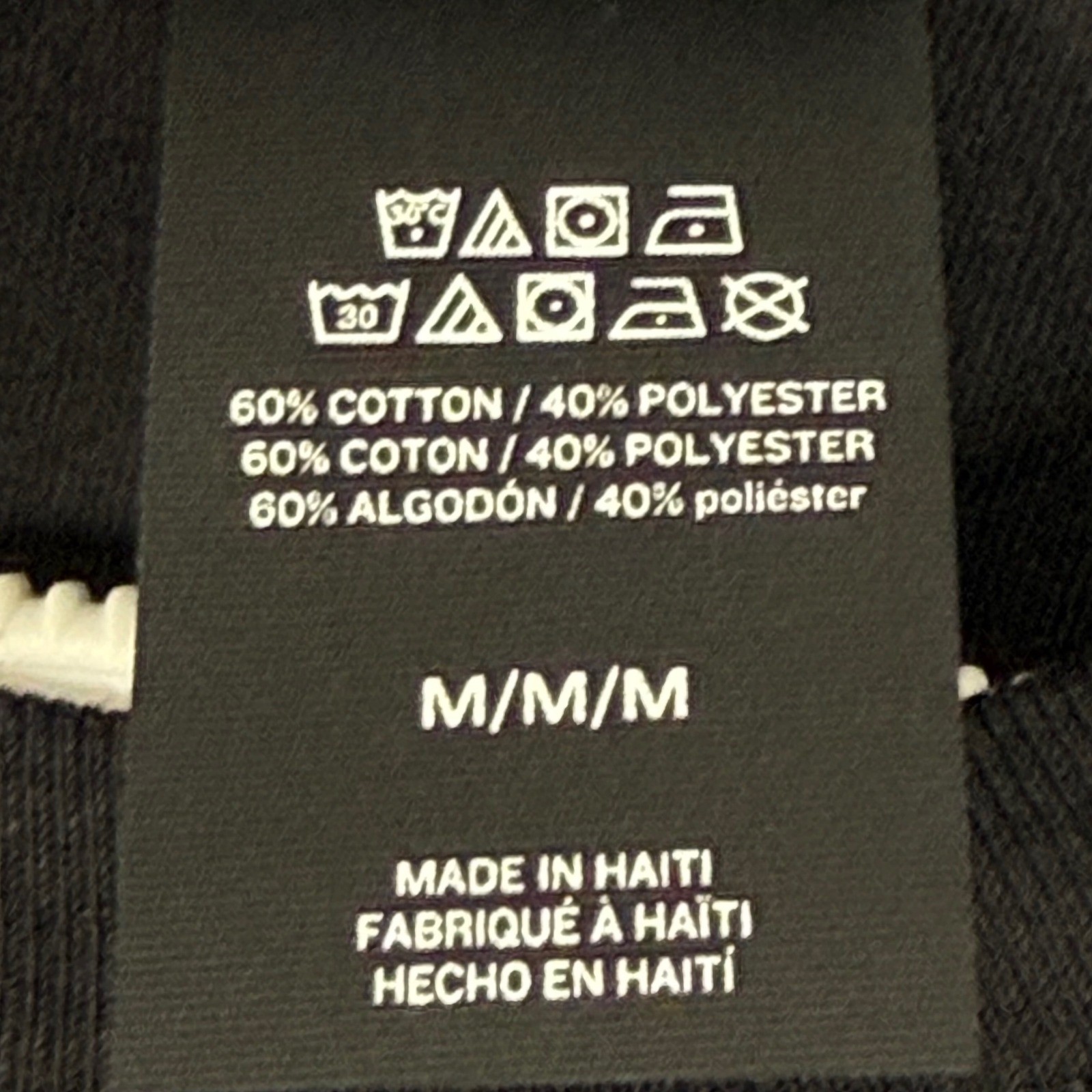 Hanes Mens Medium T Shirt Black X-Temp Crew Neck 2 Pack O4200 Performance Unisex