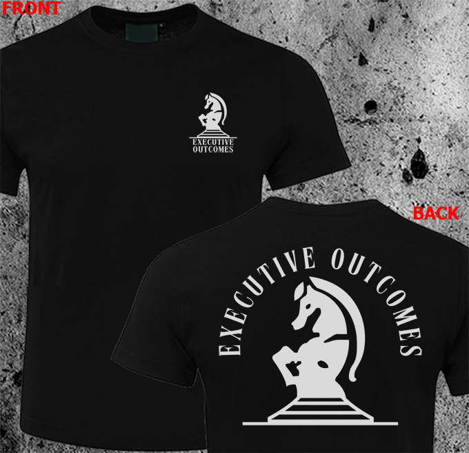 NEW Executive Outcomes Mercenaries Angola South Africa Koevoet Army T-shirt