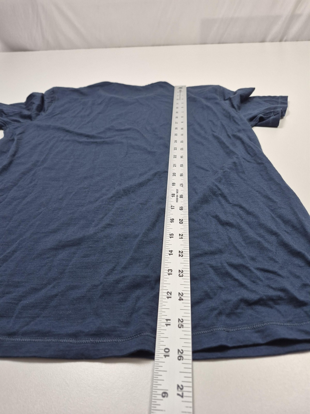 Proof 72 Hour Shirt Men’s Medium Blue Merino Wool Nylon Crewneck Tee Huckberry